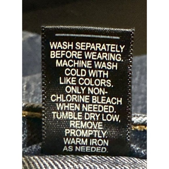 Cato Premium Bootcut Denim Jeans Mid Rise Women's 10P (32X30) Cotton Blend - Picture 7 of 13